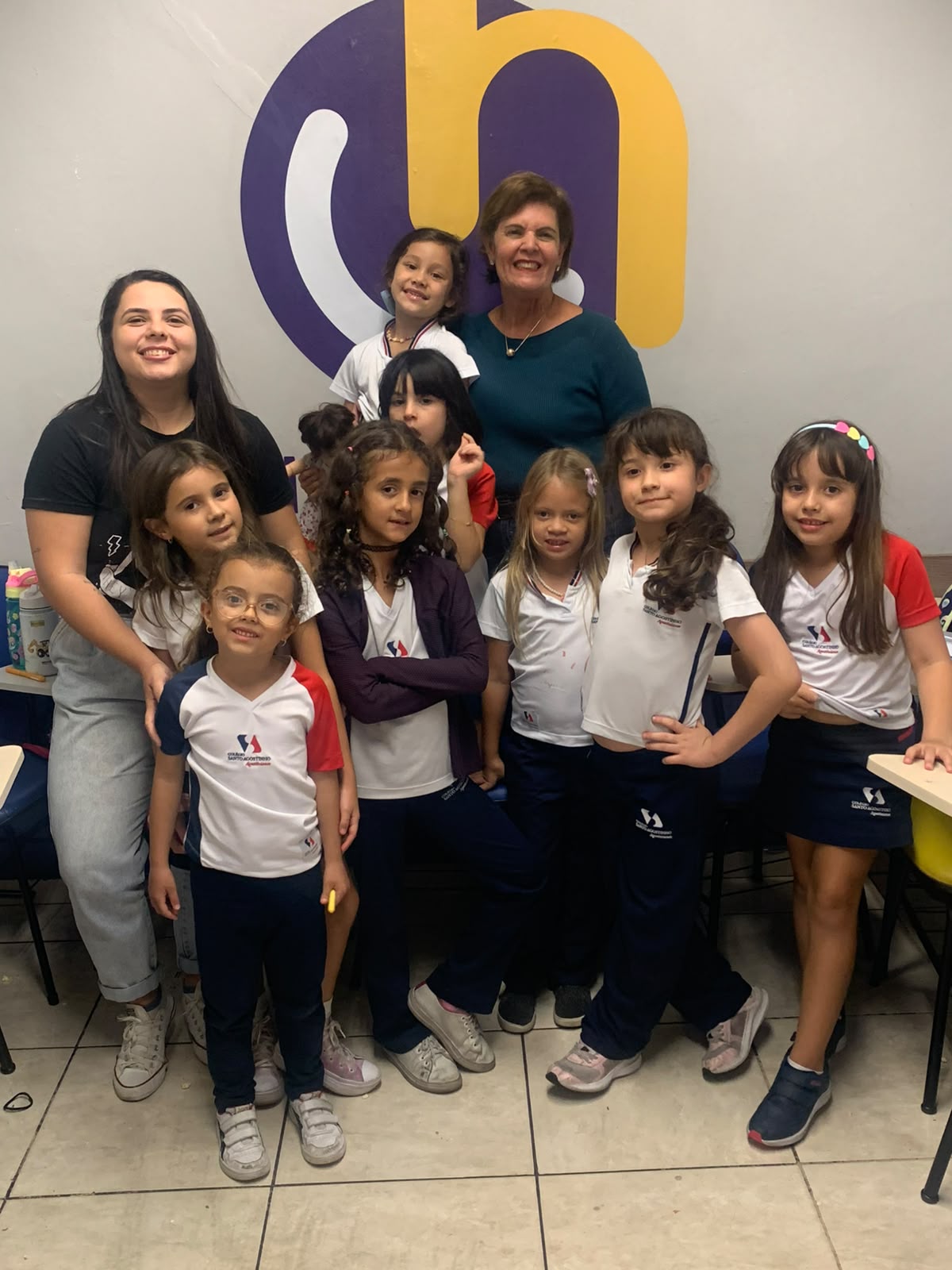 Ambiente escolar moderno e acolhedor